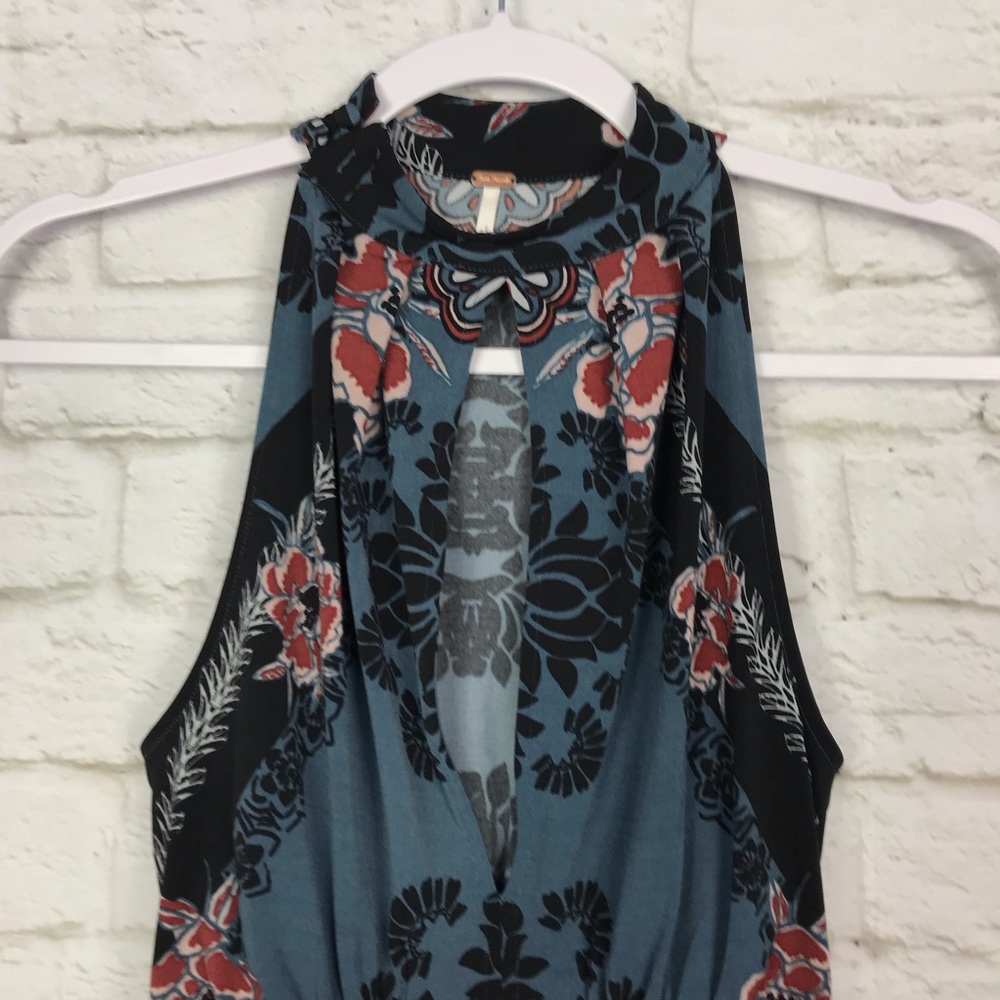 Free People Cherry On Top Keyhole MockNeck Top XS - Picture 3 of 7
